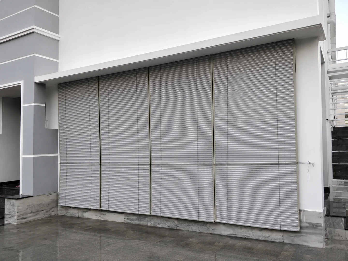 PVC terrace blinds for outdoor comfort